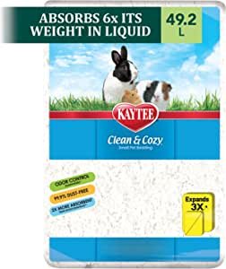 Kaytee Clean & Cozy White Bedding Pet For Guinea Pigs and rabbits review.