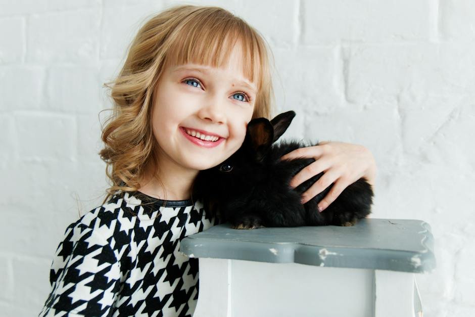 Image of New Zealand and Flemish Giant rabbits, showcasing their impressive size and adorable appearance