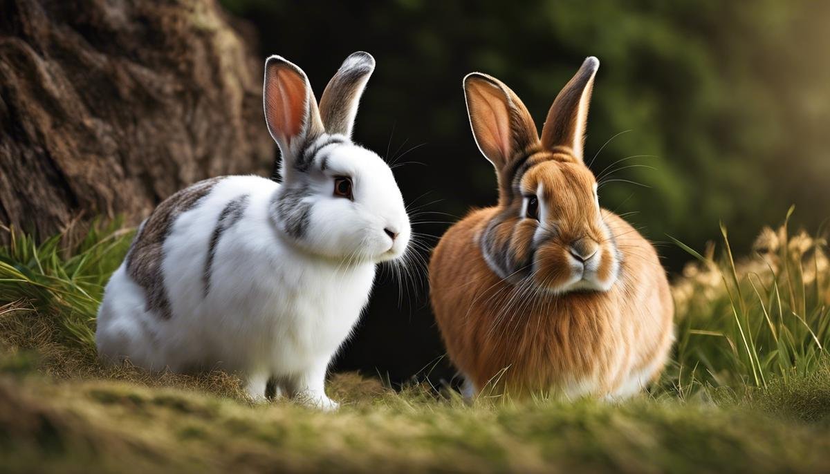 New Zealand Vs Flemish Giant Rabbits Cute Paws And Tails