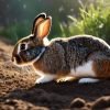 Why Rabbits Dig on Their Owners
