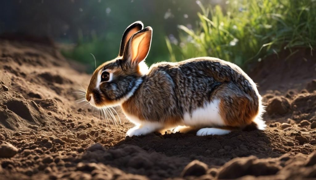Why Rabbits Dig on Their Owners